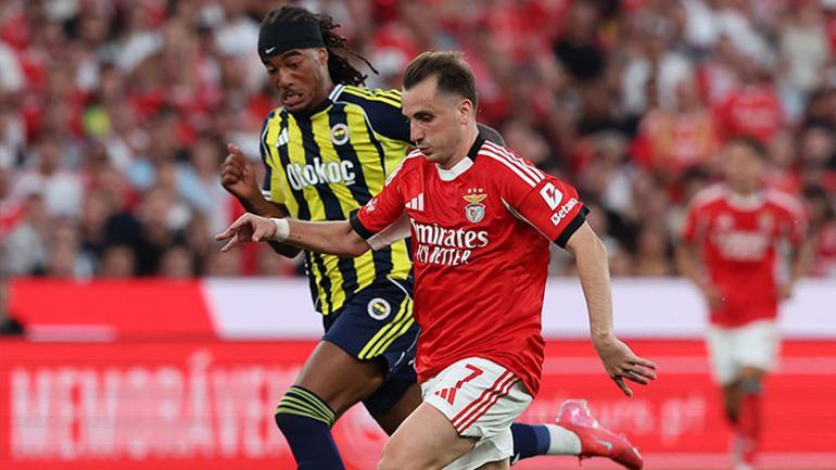 Kerem Aktürkoğlunun Fenerbahçeye transferi Galatasaraya bağlı Benfica resmen istiyor