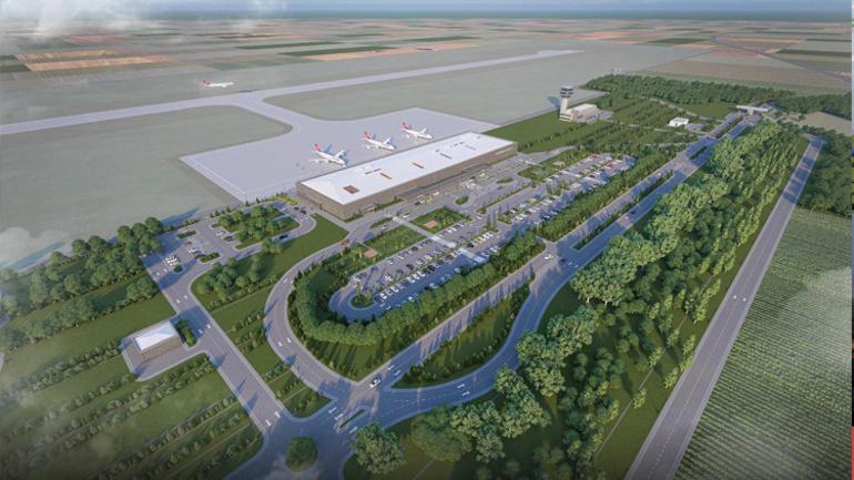 Türkiyenin 5. bölgesel havalimanı yükseliyor