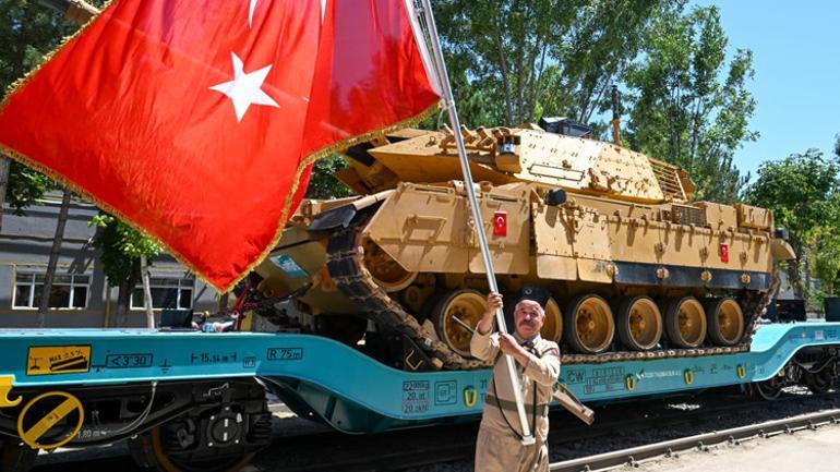 Altay tankını yerli vagon taşıyacak