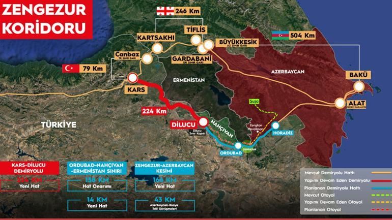 Zengezur Koridoru’nda tarihi adım