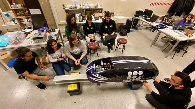 Geleceğin ulaşım teknolojisi TEKNOFEST’te test ediliyor