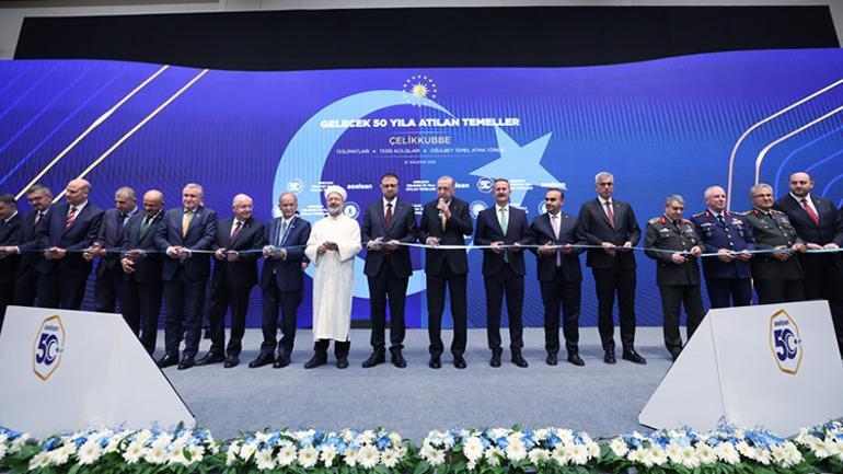 Cumhurbaşkanı Erdoğandan Çelik Kubbe müjdesi