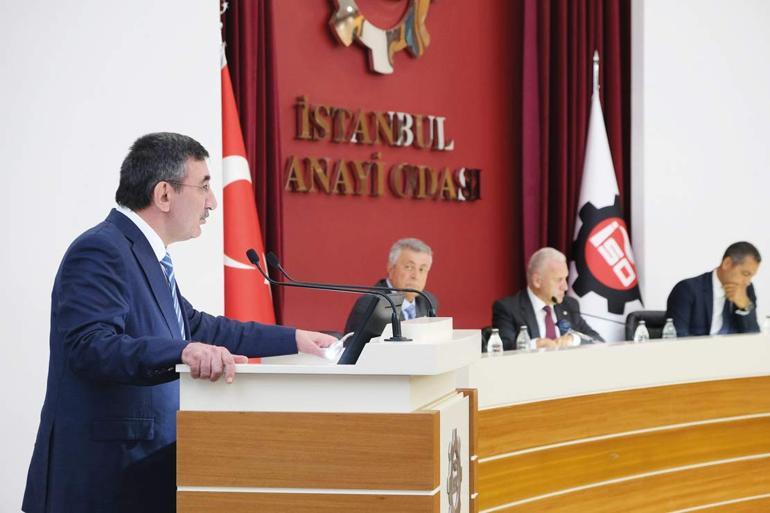 Cumhurbaşkanı Yardımcısı Yılmaz sanayiciyle buluştu… ‘Zorluklar geçici’