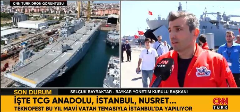 Selçuk Bayraktar TEKNOFEST Mavi Vatanın hikayesini anlattı