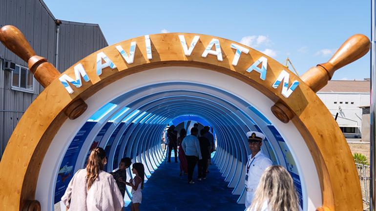TEKNOFEST Mavi Vatanda Türk Donanmasına yoğun ilgi