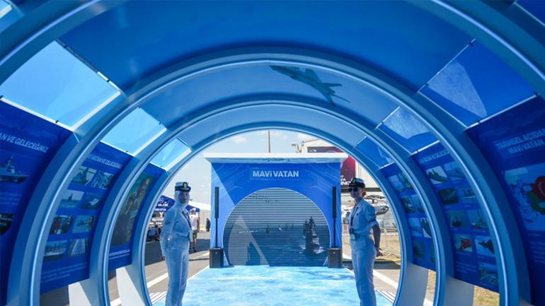 TEKNOFEST Mavi Vatanda Türk Donanmasına yoğun ilgi