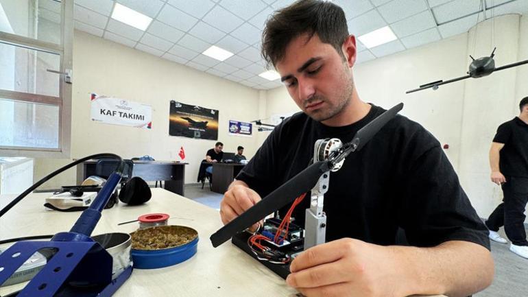 Yerli dron TEKNOFEST finalinde