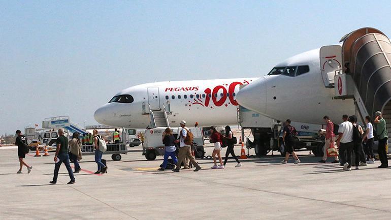 Hatay Havalimanı’nda uçuşlar yeniden başladı