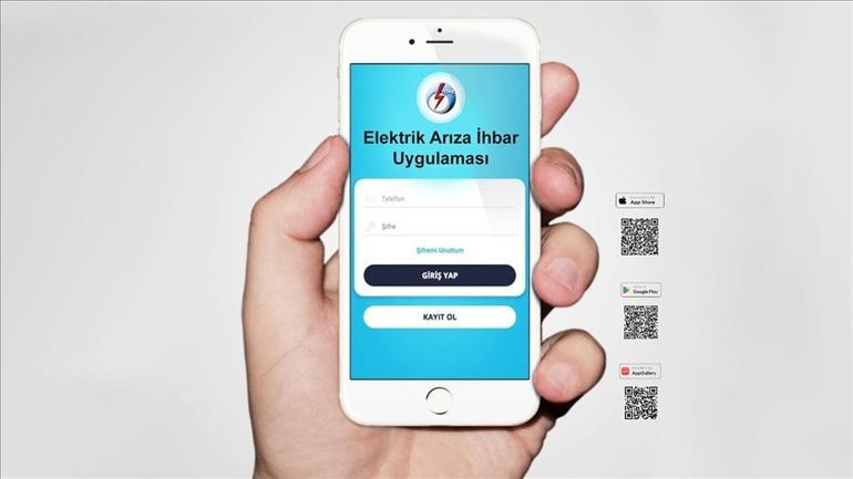 Elektrik arızası ihbarı artık e-Devlette