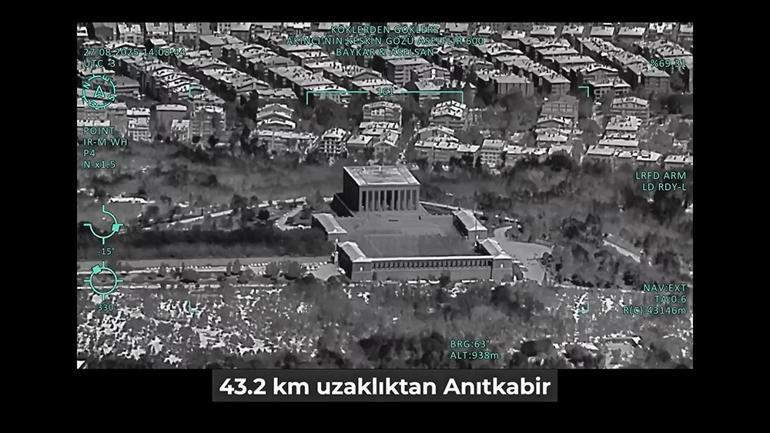 ASELFLIR600, Çelik Kubbeyi 9 kilometreden görüntüledi