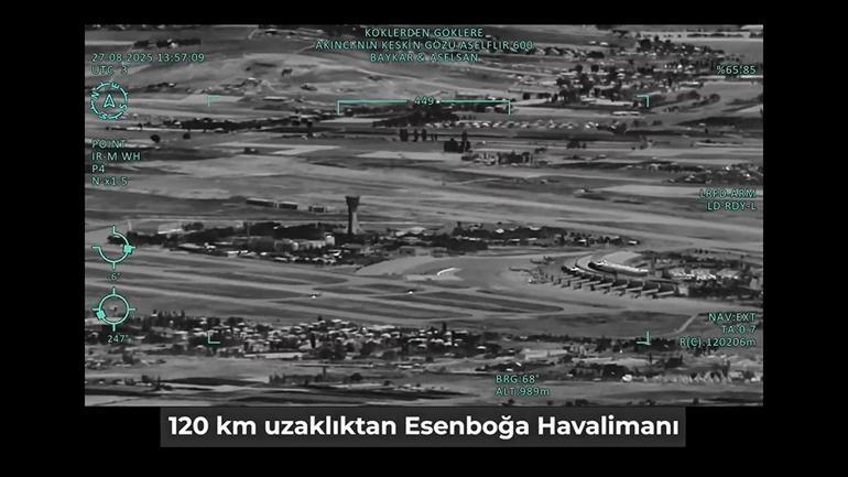 ASELFLIR600, Çelik Kubbeyi 9 kilometreden görüntüledi