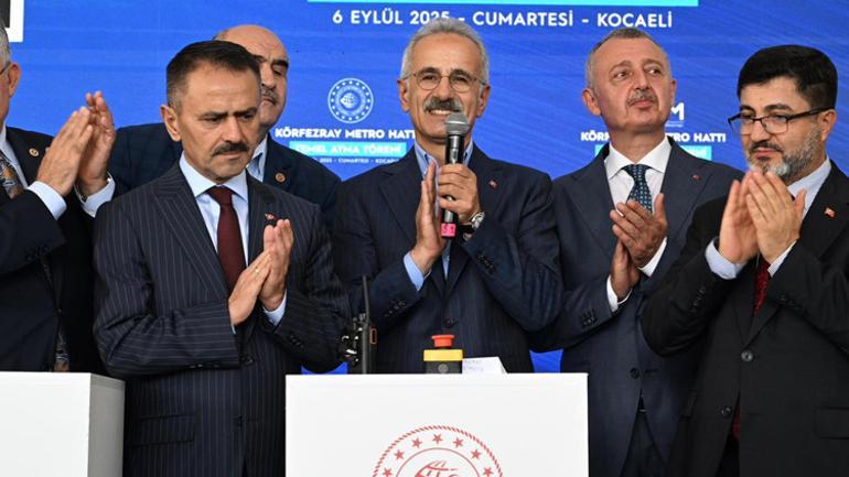 Körfeze 28,5 kilometrelik dev metro hattı Temeli atıldı