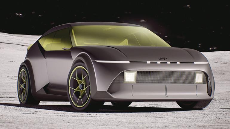 İzmit’e ‘uzaylı’ geliyor... Hyundai, Türkiye’de üreteceği elektrikli otomobilin örtüsünü kaldırdı