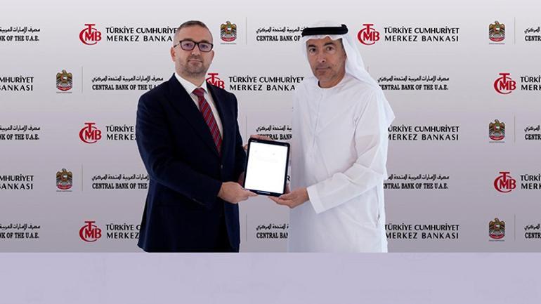 TCMB ve BAE Merkez Bankası arasında 3 anlaşma imzalandı