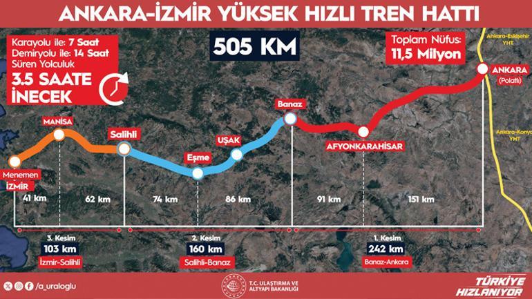 Ankara-İzmir arasına dev proje En uzun tünelde ilk ışık göründü