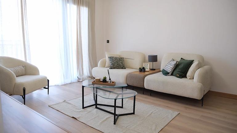 Yüzyılın Konut Projesinde işte örnek daireler