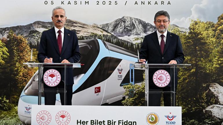 Bakan Uraloğlu: Her YHT bileti bir fidan olacak