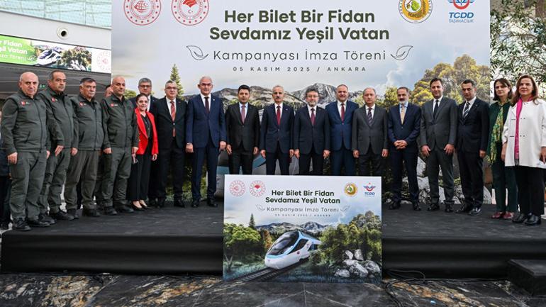 Bakan Uraloğlu: Her YHT bileti bir fidan olacak