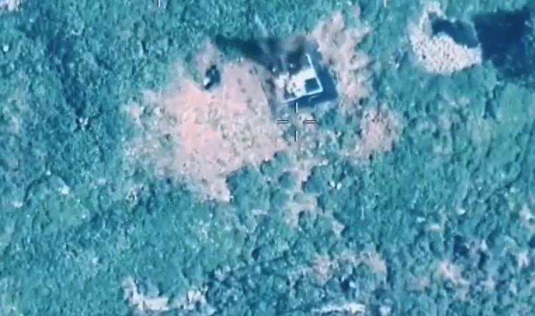 Yerli ikiliden gövde gösterisi İlk atış tam isabet