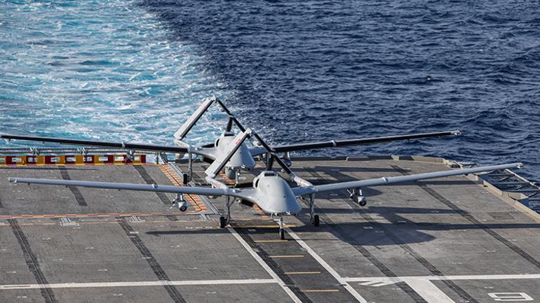 Mavi Vatanda Bayraktar TB3 ve ALBATROS-Sden güç gösterisi Hedefler tam 12den vuruldu