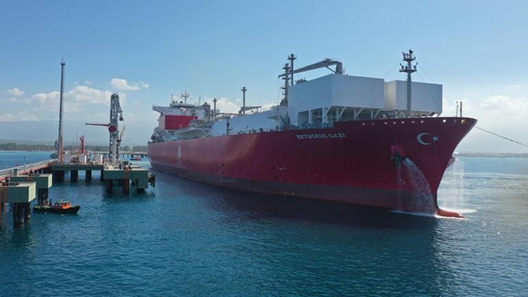 Ertuğrul Gaziden tarihi rekor FSRU hamlesi meyvelerini veriyor