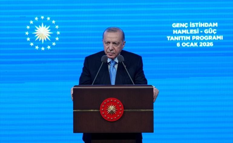 Cumhurbaşkanı Erdoğandan gençlere peş peşe müjdeler: 1375 TL harçlık, ilk 6 ay maaş devletten