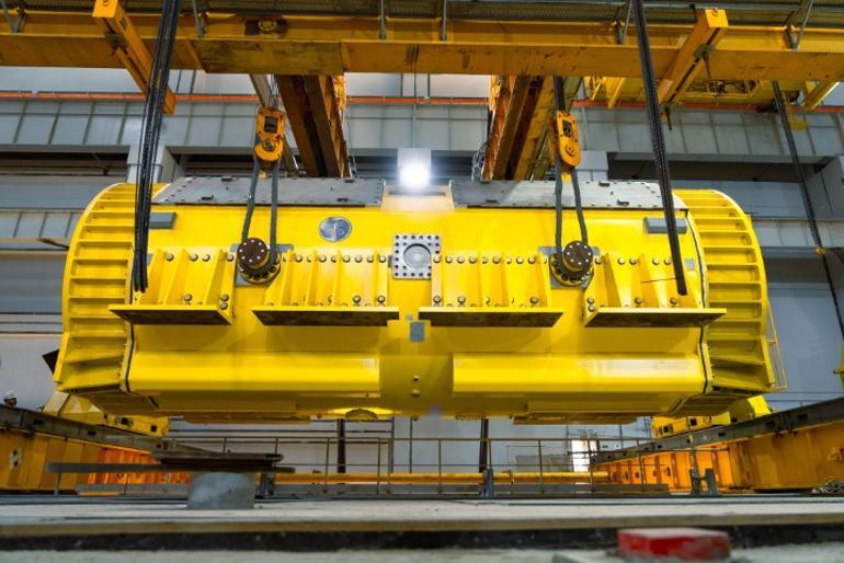 Akkuyu NGS’de stator tamam