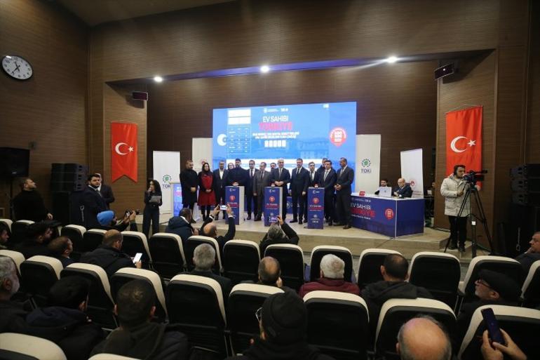 Yüzyılın Konut Projesinde kura heyecanı