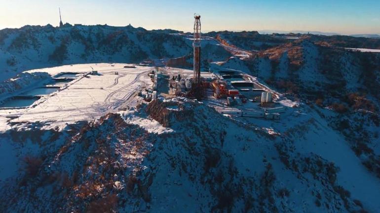 Eksi 10 derecede petrol fırtınası Gabar’da tarih yazılıyor