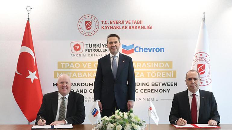 Türkiye Petrolleri ile Chevron arasında mutabakat zaptı