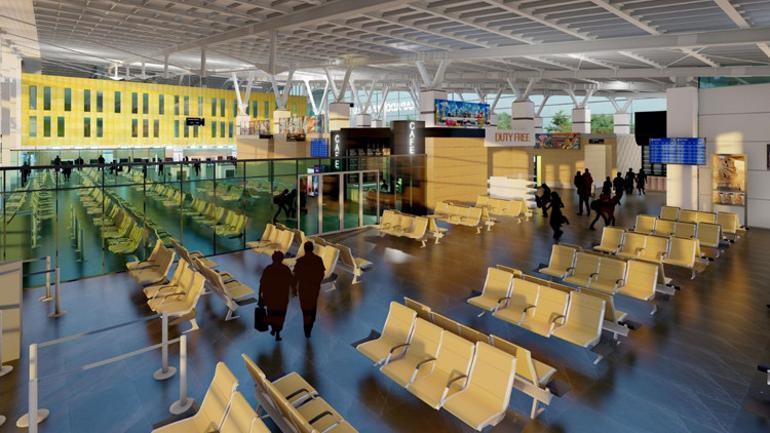 Nevşehir Kapadokya Havalimanının yeni yolcu salonları hizmete açıldı