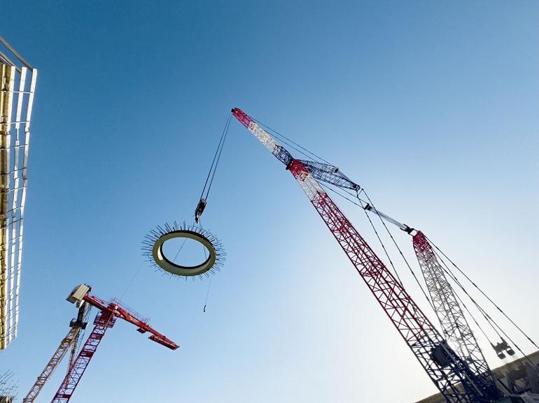 Akkuyu’da kritik gün: Dev parça yerine yerleştirildi