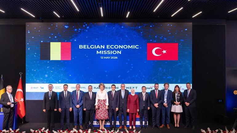 Belçika Kraliçesi Mathilde MEXT Teknoloji Merkezi’ni ziyaret etti