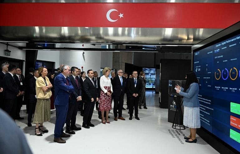 Belçika Kraliçesi Mathilde MEXT Teknoloji Merkezi’ni ziyaret etti
