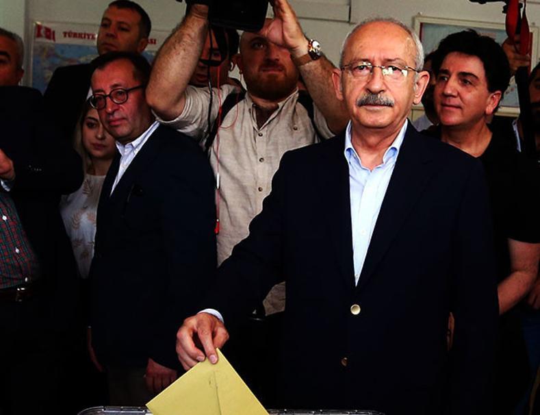 Political leaders cast votes in Turkey’s landmark twin elections