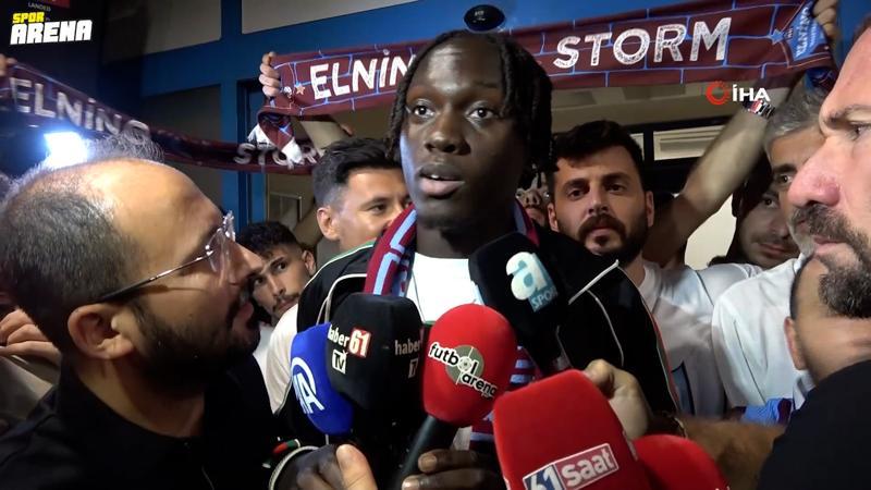 Trabzonspor Batista Mendy'i Trabzon'a getirdi