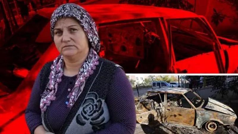 Adana'da önce oğlunu dövdüler sonra otomobili yaktılar