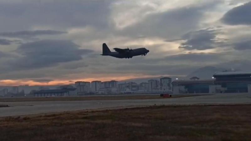 MSB duyurdu: C-130 uçağı Gazzeli hastalar için havalandı