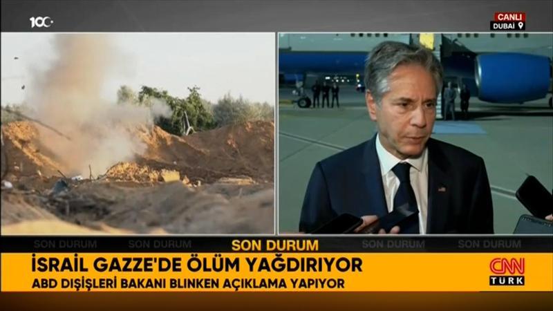 Blinken: 7 Ekim tekrar yaşanmamalı