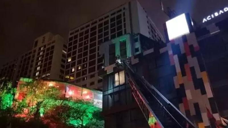 Şişli'de otelde yangın: 1 kişi hastaneye kaldırıldı