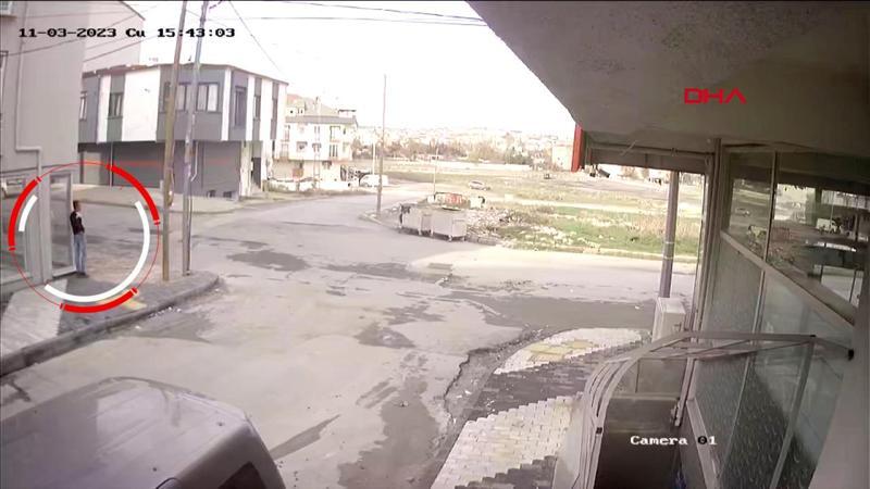 Telefon kablosunu çalmak için canını hiçe saydı