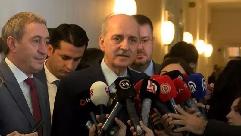 Meclis Başkanı Numan Kurtulmuş'tan HEDEP grubuna ziyaret