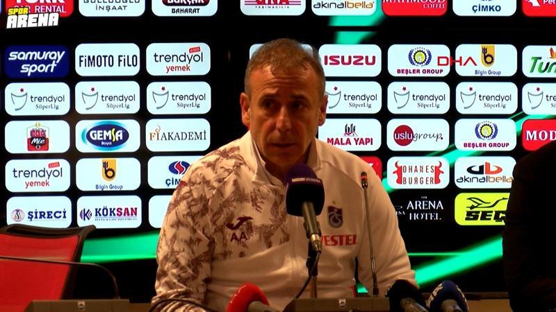 Trabzonspor teknik direktörü Abdullah Avcı: Zamana değil sabra ihtiyacımız var