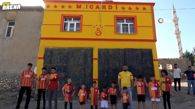 Galatasaray ve Mauro Icardi sevgisini evine yansıttı... "Icardi'yi Diyarbakır'a, köyümüze bekliyorum"