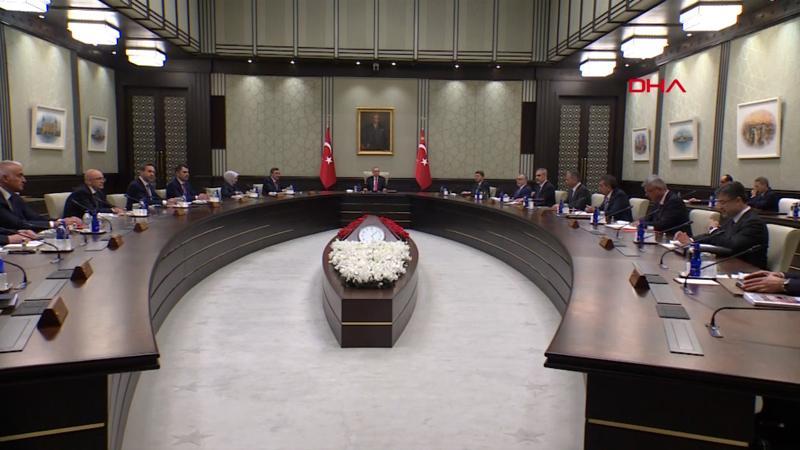 Cumhurbaşkanlığı Kabinesi toplandı 