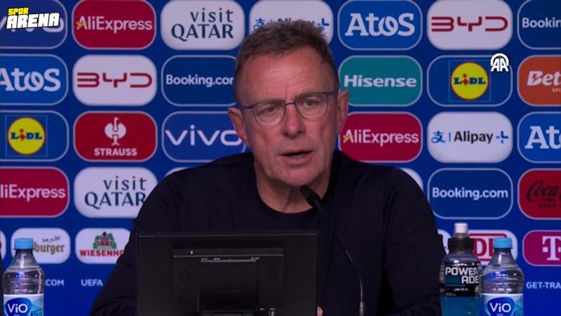 Avusturya hocası Rangnick: Bugün eleneceğimizi düşünmüyorduk
