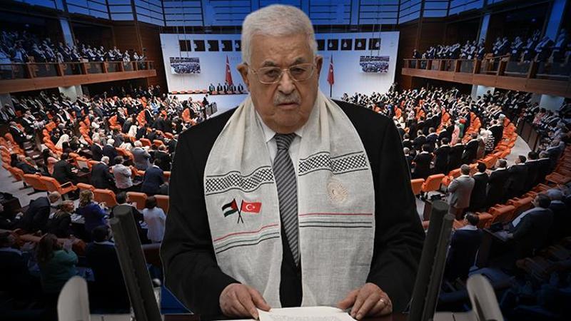 Mahmud Abbas TBMM'den dünyaya seslendi: Gazze'ye gidiyorum