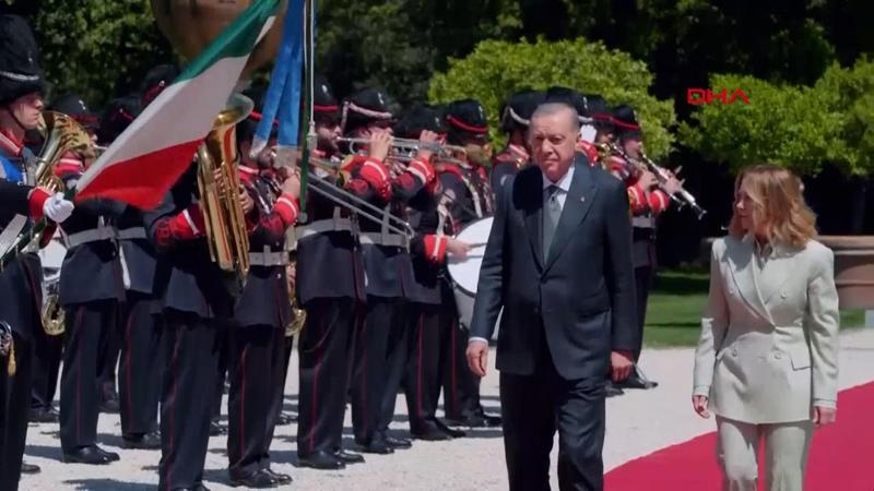 Cumhurbaşkanı Erdoğan, İtalya'da