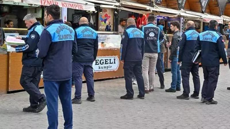 Beşiktaş’taki denetimde kumpir satan 4 işletme kapatıldı