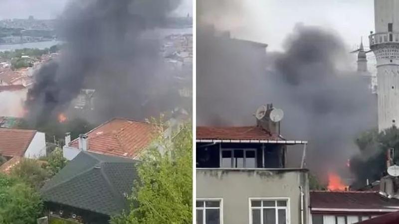 Fatih’te 3 gecekonduda yangın